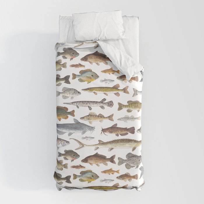 Southeast Freshwater Fish Duvet Cover Gallery Image 5