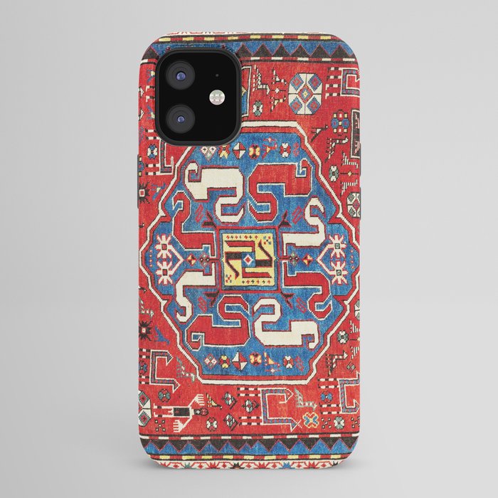 Chondzoresk Karabagh Caucasian Antique Carpet Print iPhone Case Gallery Image 42
