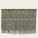 William Morris Vintage Blackthorn Green Charcoal Wall Hanging Gallery Image 1