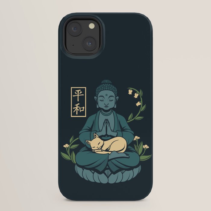 Cat Meditation Buddhism Buddha by Tobe Fonseca iPhone Case Gallery Image 30