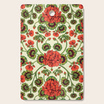 Red Geraniums - Vintage-Inspired Floral Pattern For Spring Cutting Board Gallery Image 1