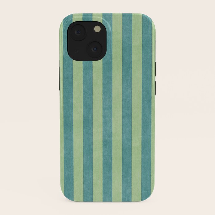STRIPES - 005 - teal and green iPhone Case Gallery Image 38