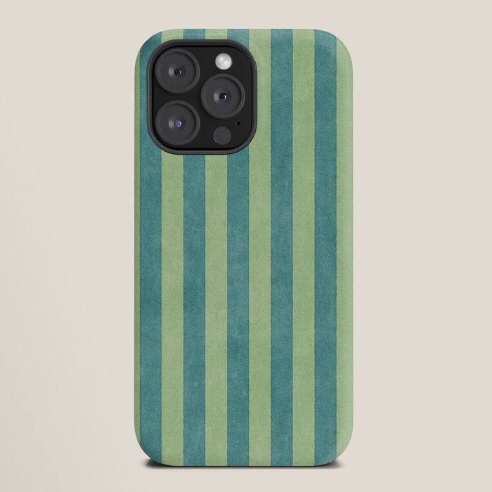 STRIPES - 005 - teal and green iPhone Case Gallery Image 20