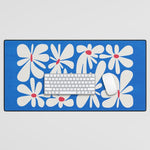 Bloom: Cobalt Blue Matisse Color Series 02 Desk Mat Gallery Image 1