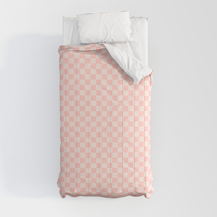 Check VII - Pink â Checkerboard Print Comforter Gallery Image 9