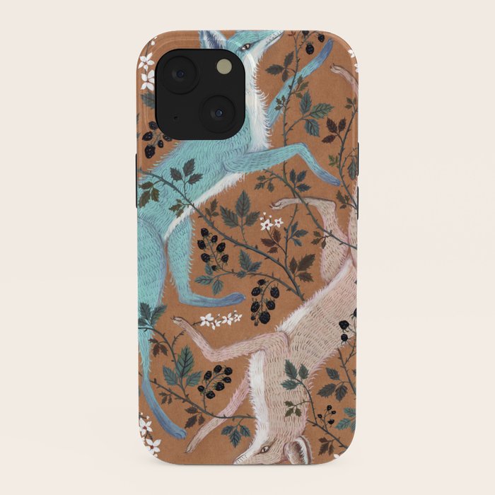 Blackberry Foxes iPhone Case Gallery Image 38