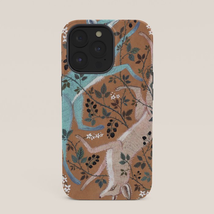 Blackberry Foxes iPhone Case Gallery Image 35