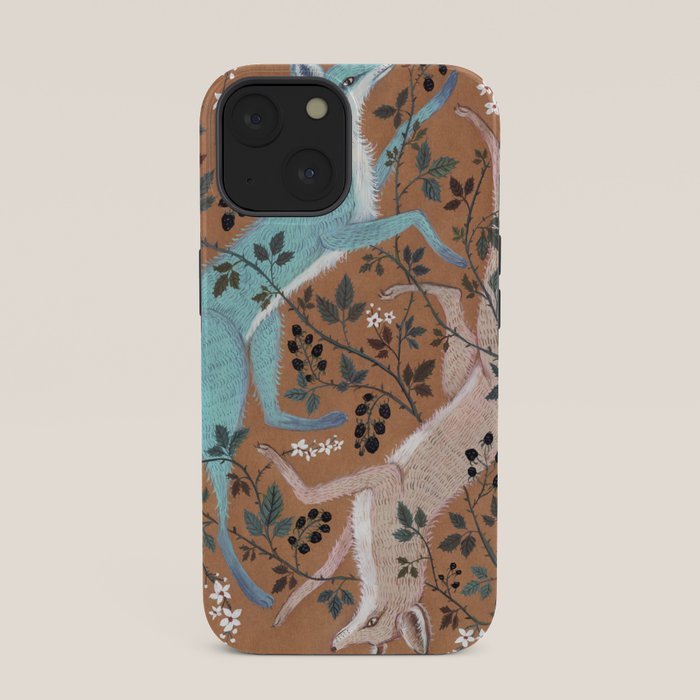 Blackberry Foxes iPhone Case Gallery Image 33