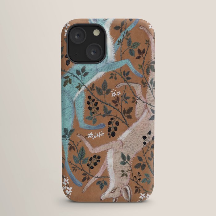 Blackberry Foxes iPhone Case Gallery Image 17