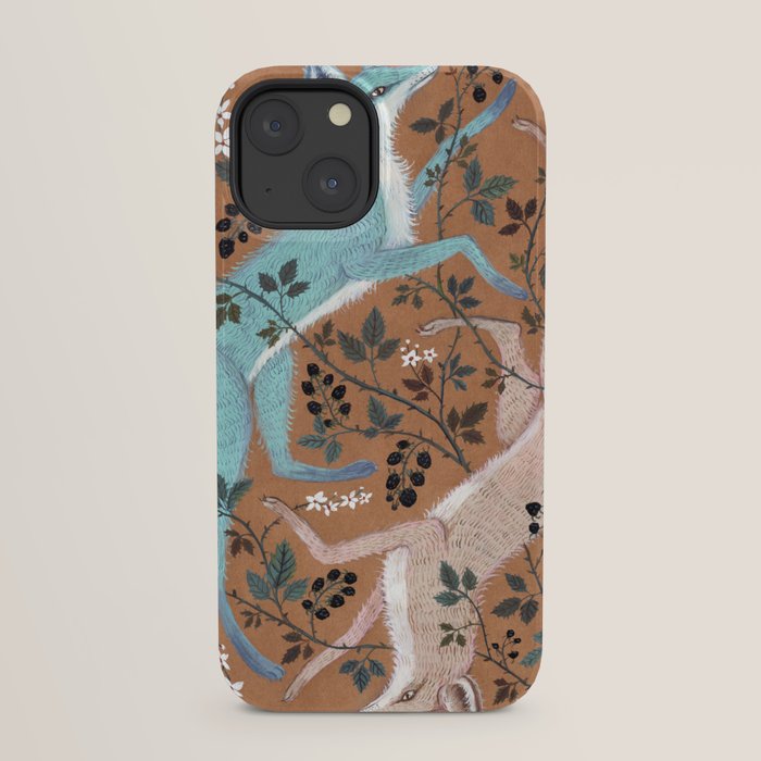 Blackberry Foxes iPhone Case Gallery Image 21