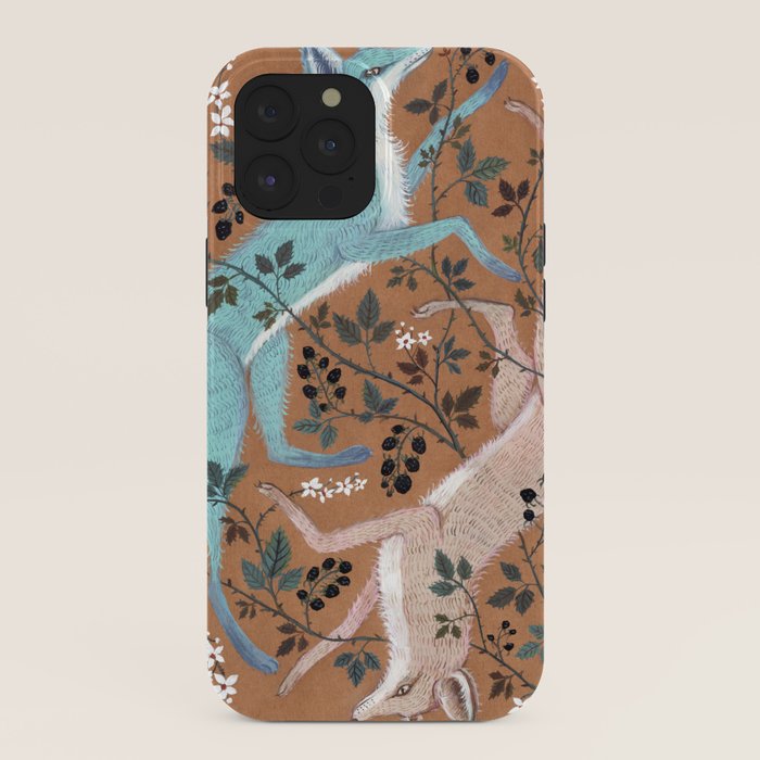 Blackberry Foxes iPhone Case Gallery Image 40