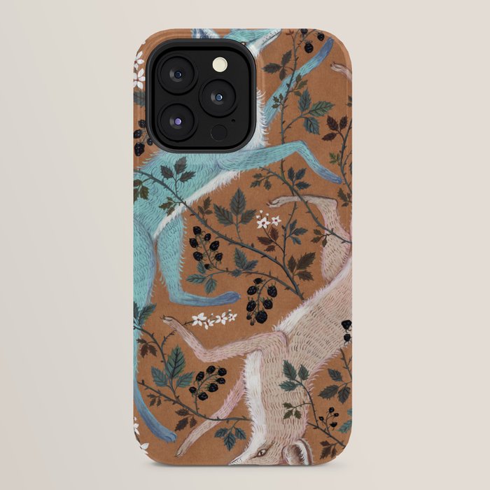 Blackberry Foxes iPhone Case Gallery Image 32
