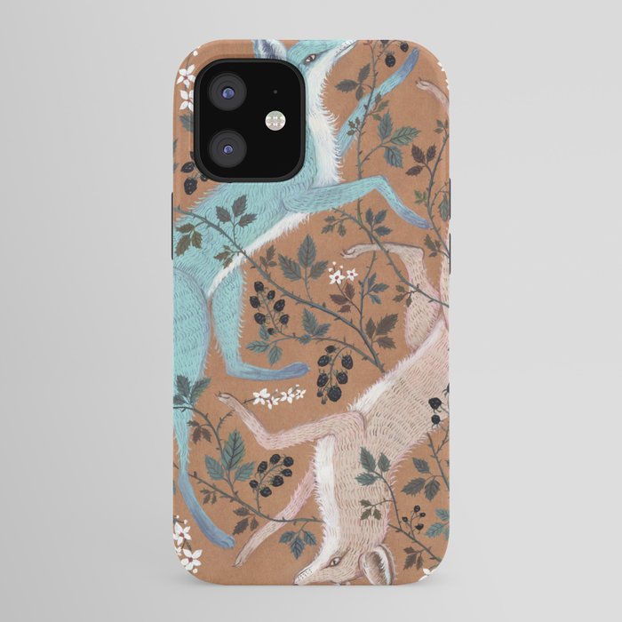 Blackberry Foxes iPhone Case Gallery Image 41