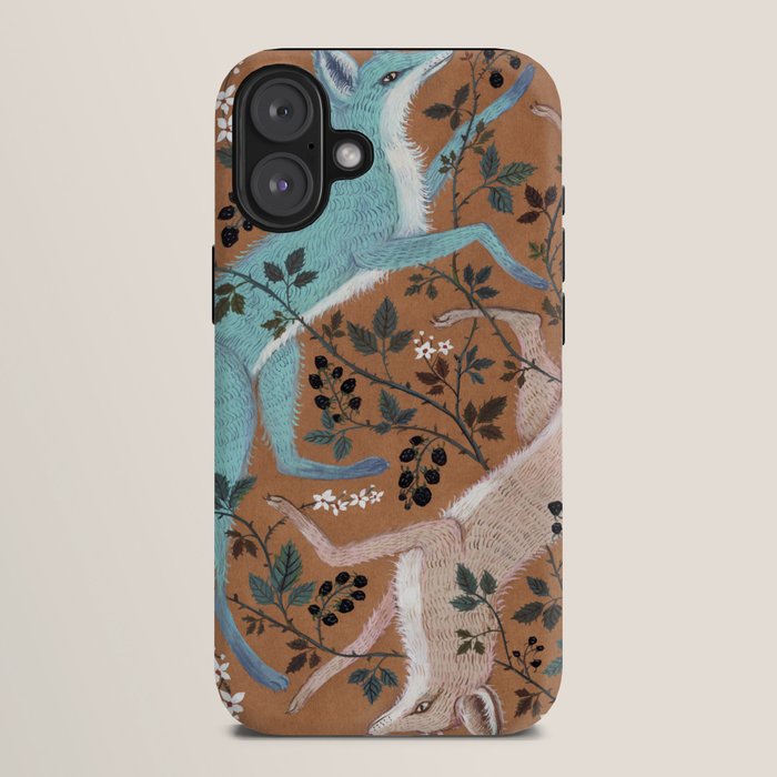 Blackberry Foxes iPhone Case Gallery Image 10