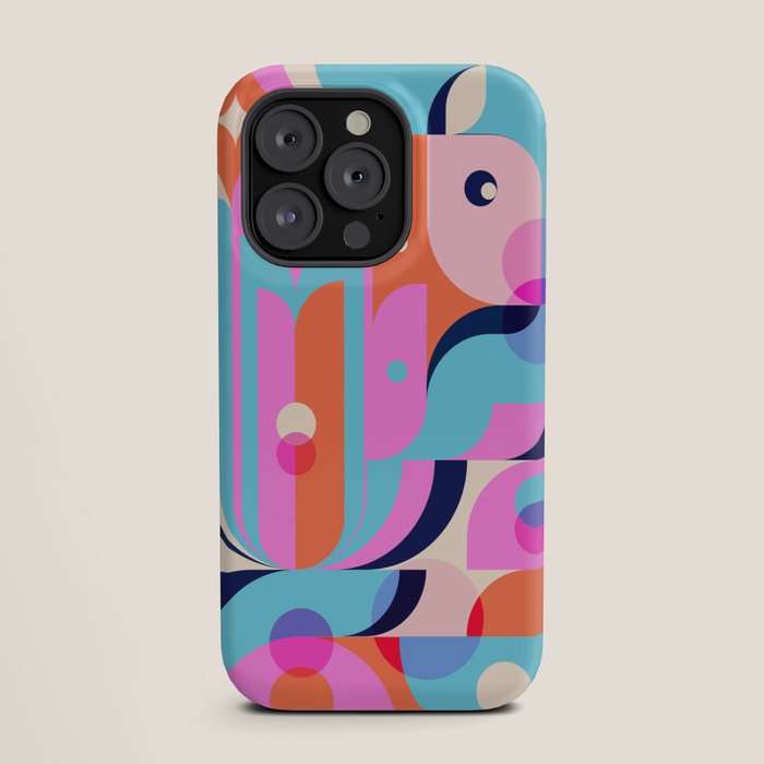 Blue Pink Girl iPhone Case Gallery Image 19