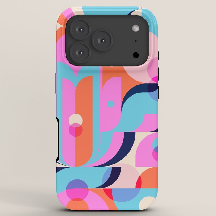 Blue Pink Girl iPhone Case Gallery Image 7