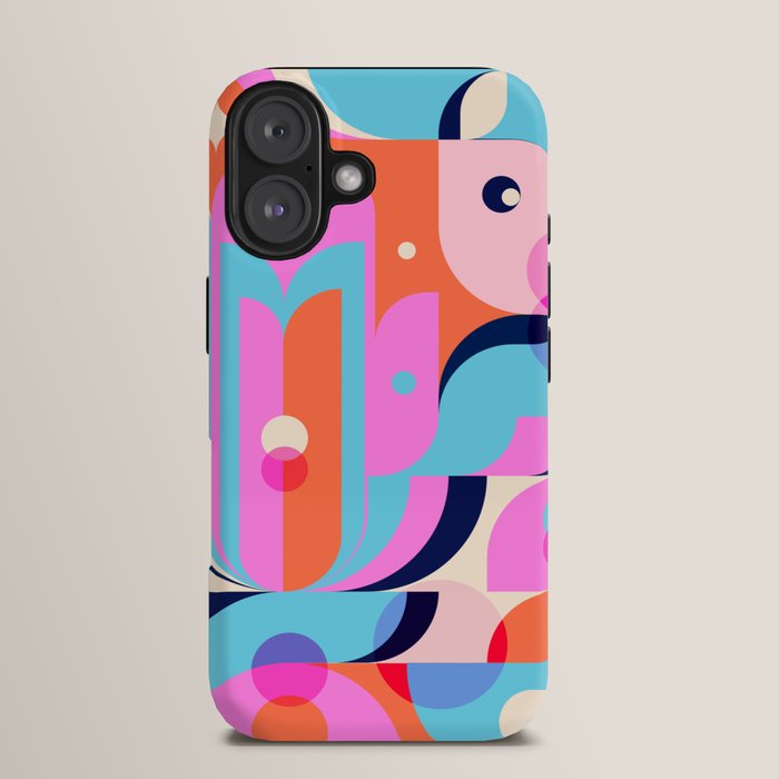Blue Pink Girl iPhone Case Gallery Image 13