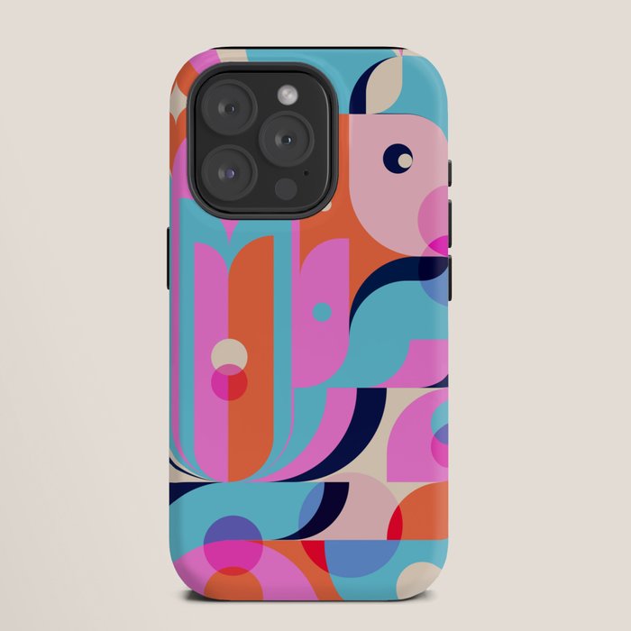 Blue Pink Girl iPhone Case Gallery Image 11