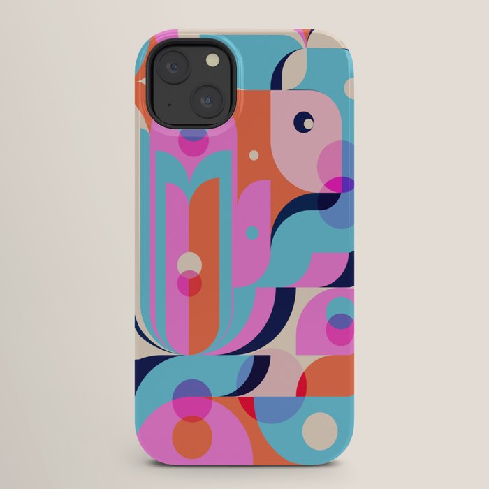 Blue Pink Girl iPhone Case Gallery Image 26