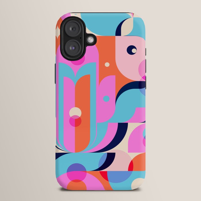 Blue Pink Girl iPhone Case Gallery Image 14