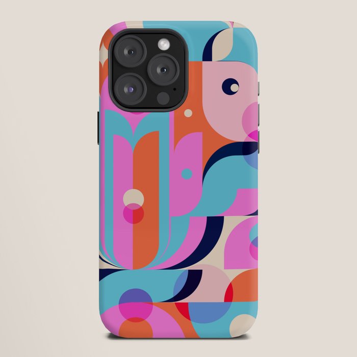 Blue Pink Girl iPhone Case Gallery Image 12