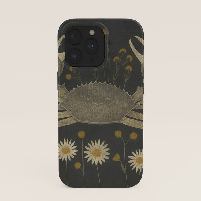 Crab with Daisies iPhone Case Gallery Image 39