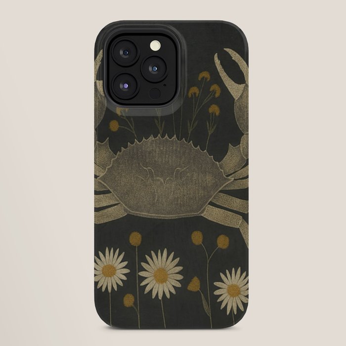 Crab with Daisies iPhone Case Gallery Image 28