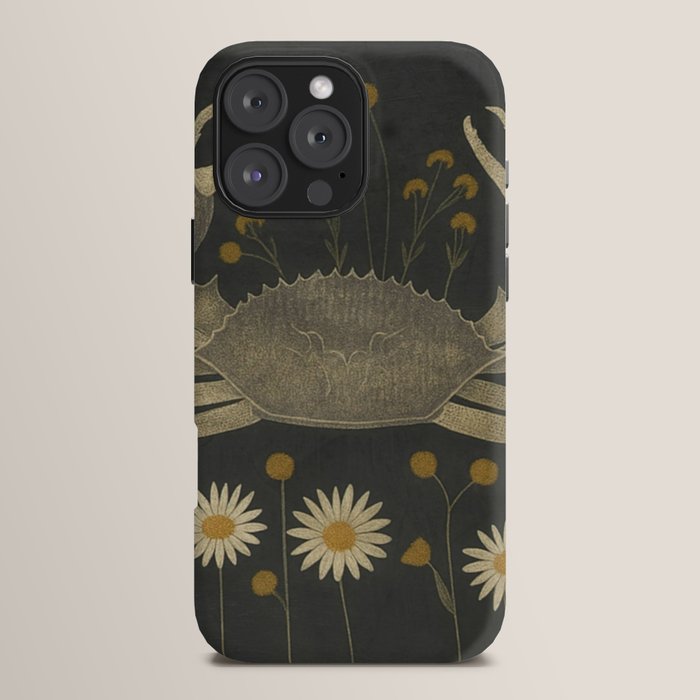 Crab with Daisies iPhone Case Gallery Image 16