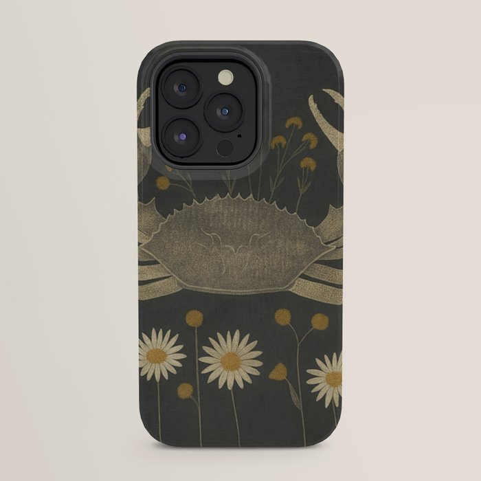 Crab with Daisies iPhone Case Gallery Image 31