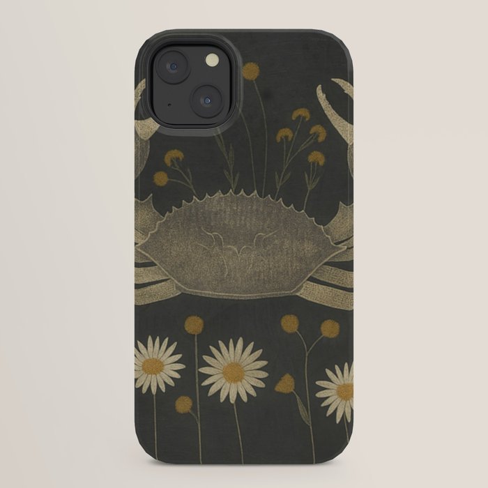 Crab with Daisies iPhone Case Gallery Image 22