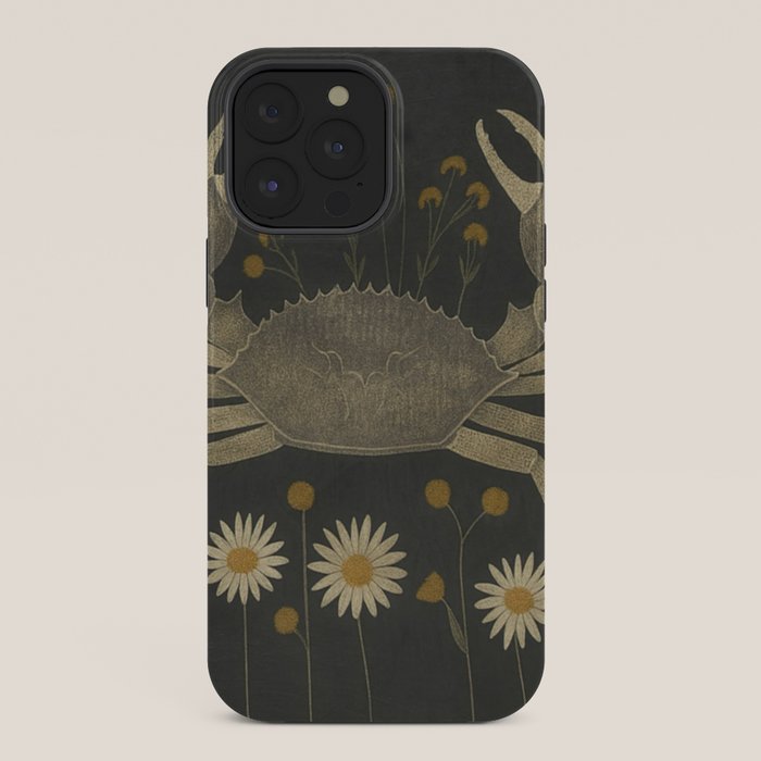Crab with Daisies iPhone Case Gallery Image 36