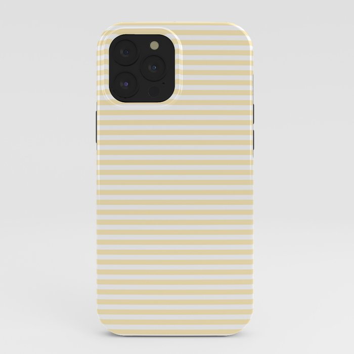 Lemon Honey Cream Stripe iPhone Case Gallery Image 40