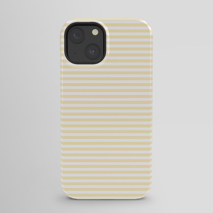 Lemon Honey Cream Stripe iPhone Case Gallery Image 21