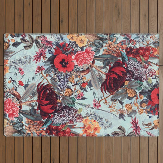 Romantic Garden VI Outdoor Rug Gallery Image 2