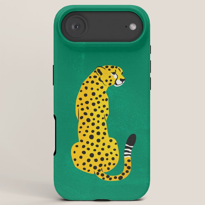 The Stare: Golden Cheetah Edition iPhone Case Gallery Image 6