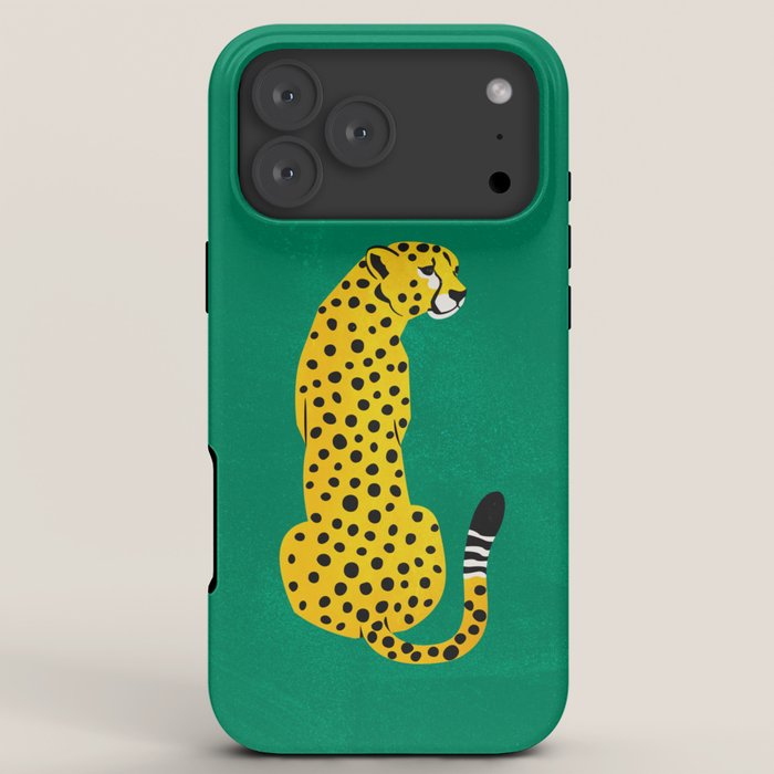 The Stare: Golden Cheetah Edition iPhone Case Gallery Image 8