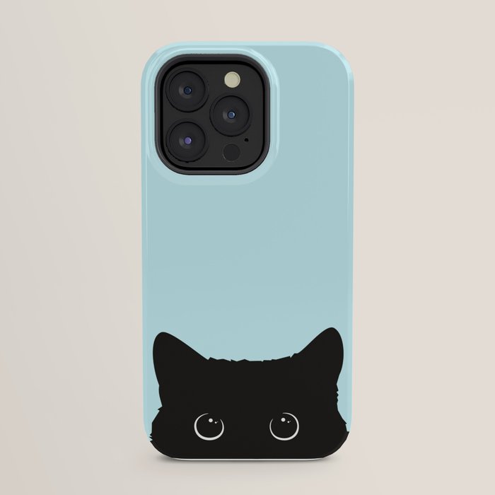 Black cat I iPhone Case Gallery Image 23