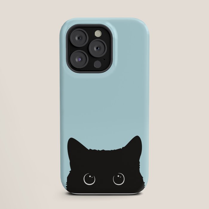 Black cat I iPhone Case Gallery Image 19