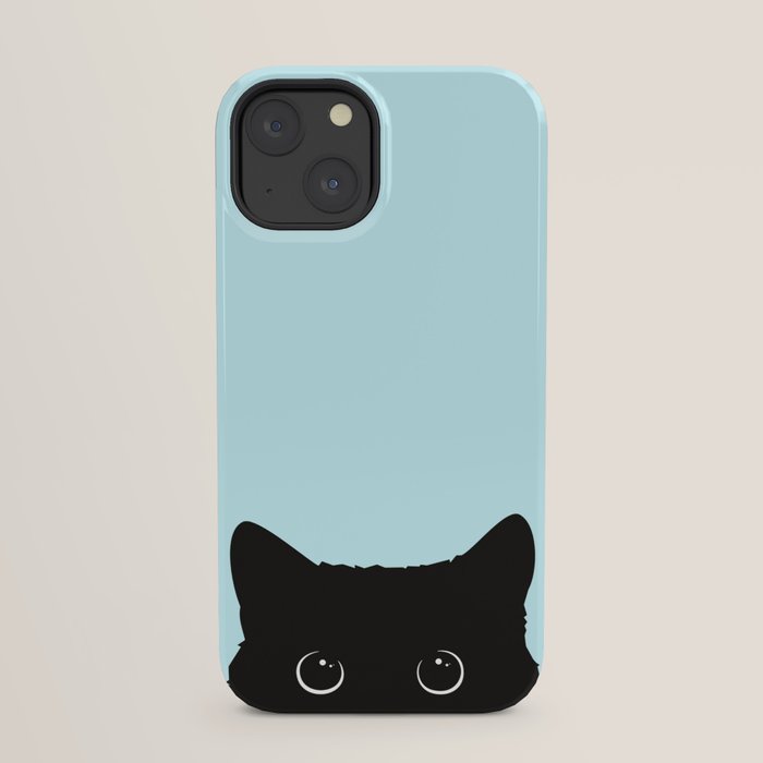 Black cat I iPhone Case Gallery Image 29