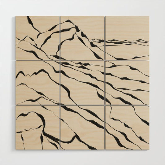 Mountain know the secret III Wood Wall Art Gallery Image 2