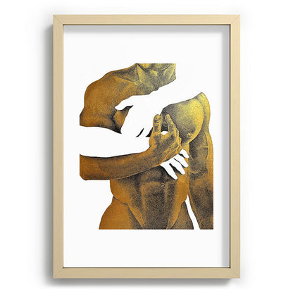 Echoes II - NOODOOD Painting (Gold doesn't print shiny) Framed Art Print Gallery Image 42