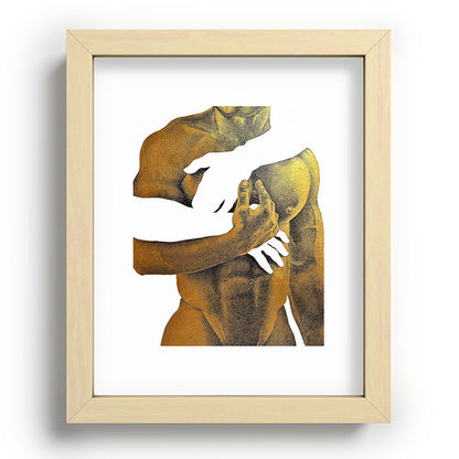 Echoes II - NOODOOD Painting (Gold doesn't print shiny) Framed Art Print Gallery Image 41
