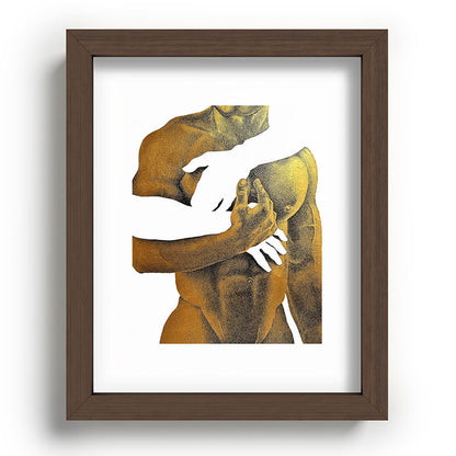 Echoes II - NOODOOD Painting (Gold doesn't print shiny) Framed Art Print Gallery Image 37