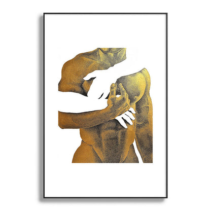 Echoes II - NOODOOD Painting (Gold doesn't print shiny) Framed Art Print Gallery Image 52