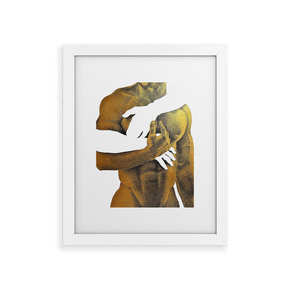 Echoes II - NOODOOD Painting (Gold doesn't print shiny) Framed Art Print Gallery Image 31