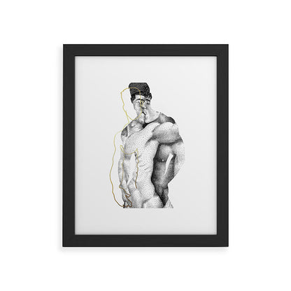 Figuration 1 (GOLD DOESN'T PRINT SHINY) Framed Art Print Gallery Image 19