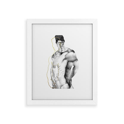 Figuration 1 (GOLD DOESN'T PRINT SHINY) Framed Art Print Gallery Image 32