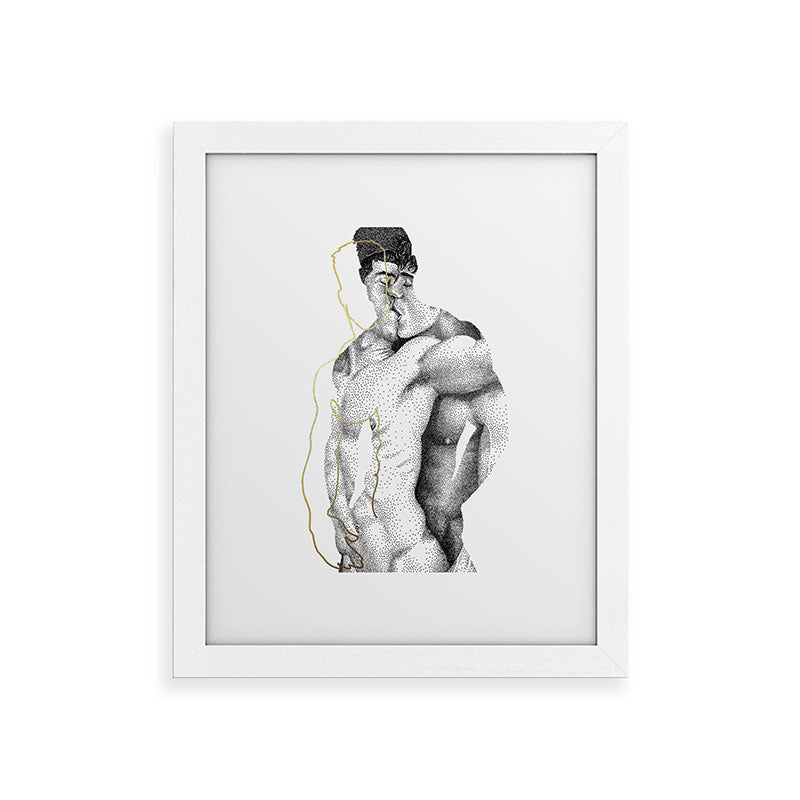 Figuration 1 (GOLD DOESN'T PRINT SHINY) Framed Art Print Gallery Image 31