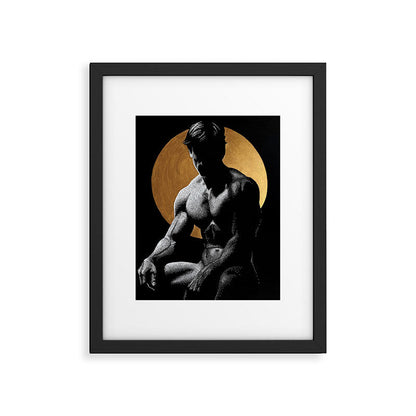 Luminosity of Apollo (gold doesn't print shiny) Framed Art Print Gallery Image 1