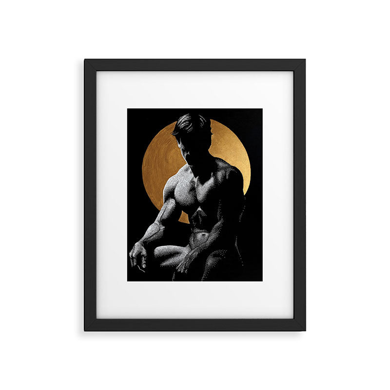 Luminosity of Apollo (gold doesn't print shiny) Framed Art Print Gallery Image 4